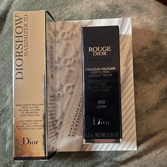 Mini Dior Lipstick and Lash Primer Serum NWT - Picture 1 of 1